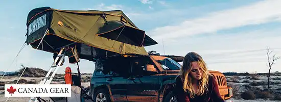 Klassische Dachzelte für den Jeep
