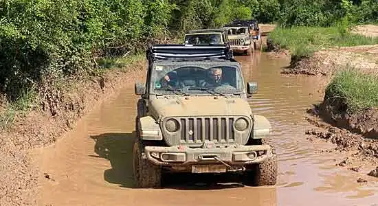 Jeep Tour Mammutpark Offroad Training