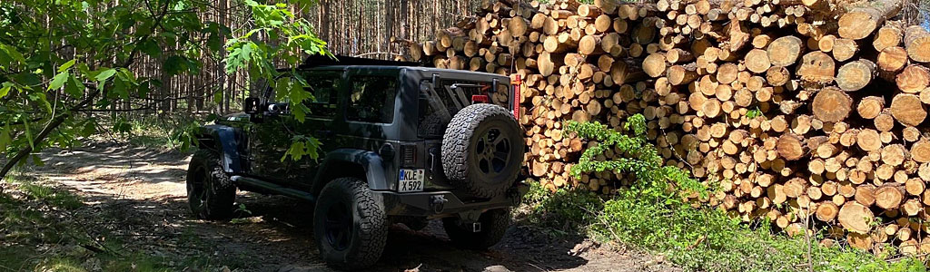 Nationalpark Müritz mit dem Jeep