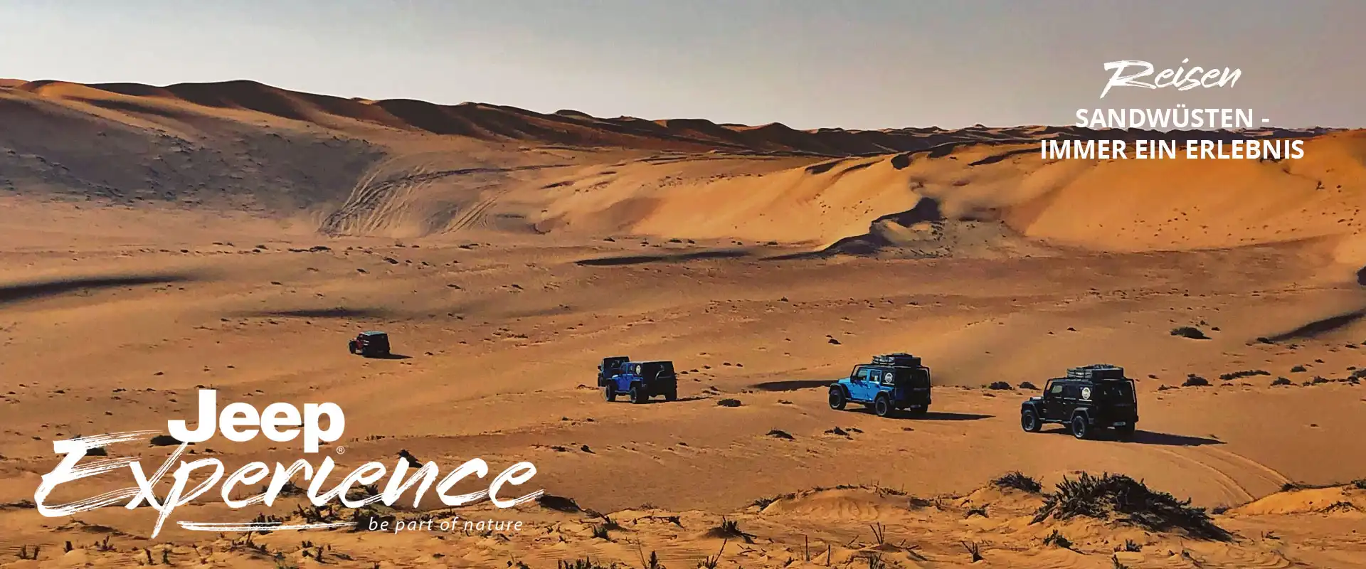 Offroad Tour mit dem Geländewagen durch die Wüste